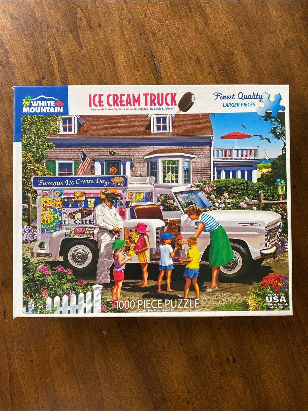 White Mountain • Ice Cream Truck • 1000 Piece Puzzle